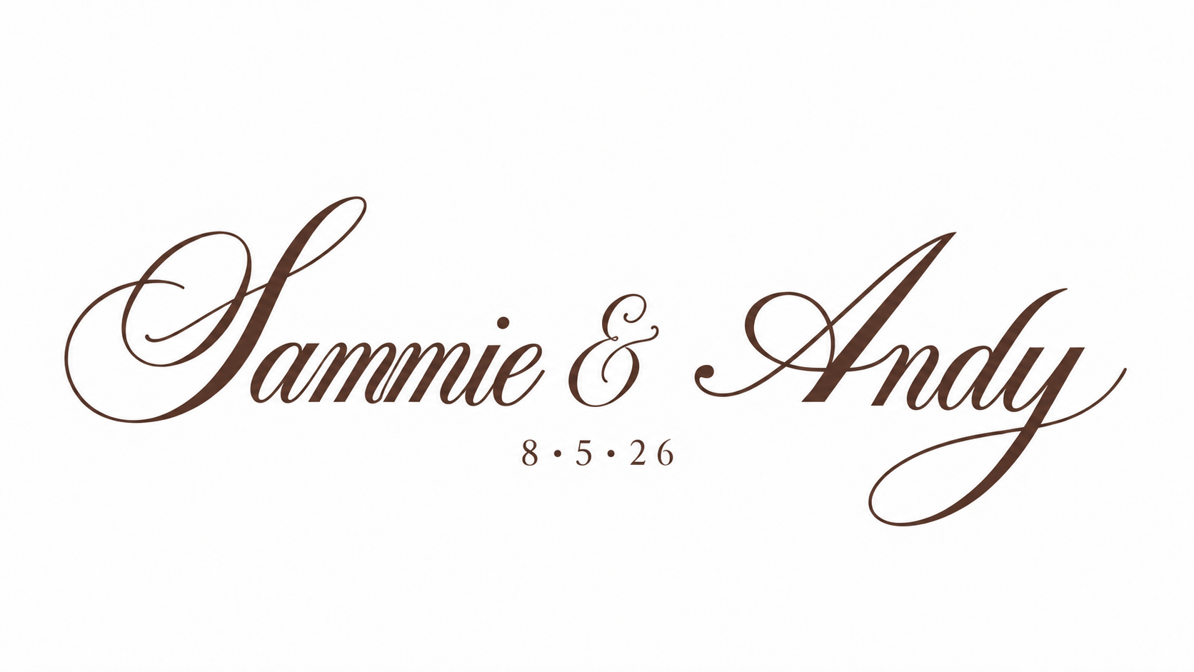 Sammie & Andy — CC8D938 2698 43B4 9674 2FB76340E577